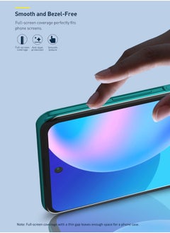 GMAX 9H Ultra HD Curved Edges Case Friendly Full Glue Tempered Glass Screen Protector For Huawei Y7a Clear  - Image 3