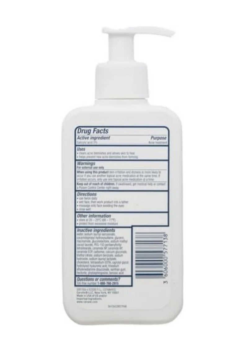 CERA CeraVe Acne Control Cleanser 237ml  - Image 2