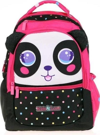 KAUKKO Kids&love Backpack Cute Face Panda