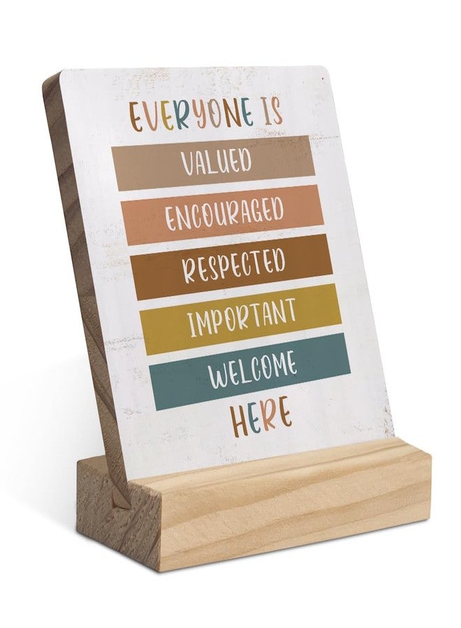 EIONEY 149-XQ-WSP-inspirational Wooden Stand Plaques - Image 1
