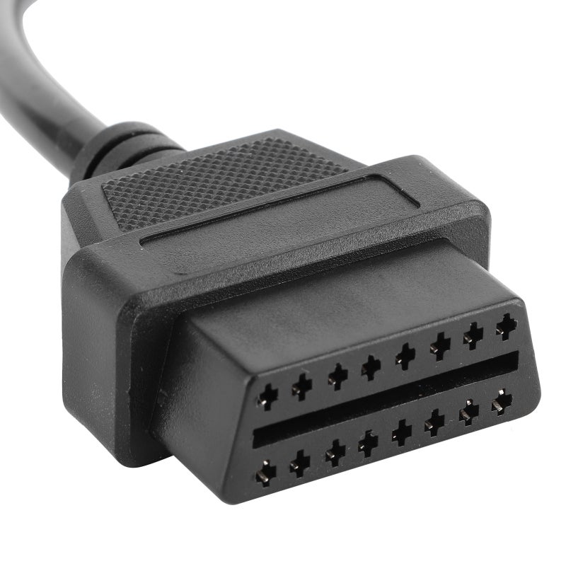 كابل تشخيصي بـ 38 دبوس: محول OBDII احتراضي ومستقر وعالي الموثوقية - موصل OBD2 لفحص مركبات مرسيدس بنز - Image 2
