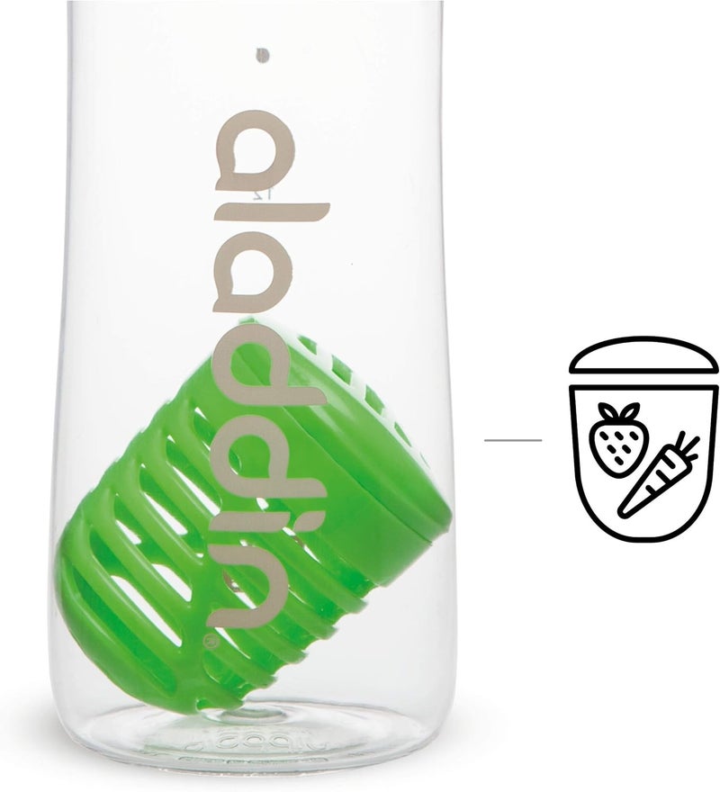 Aladdin Infuse Water Bottle 0.7L Green - Removable Infusion - Image 5