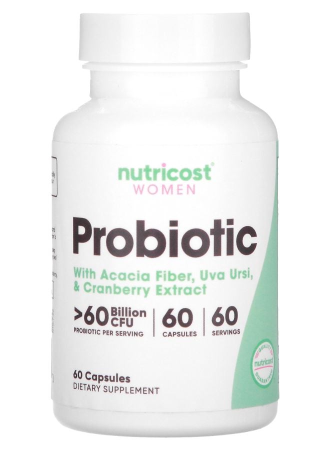 Nutricost Women Probiotic  >60 Billion CFU 60 Capsules
