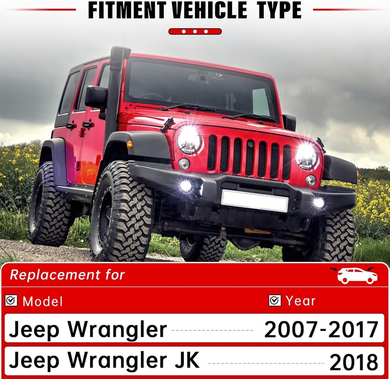 Raintok Windshield Wiper Blades Replacement for 2007-2017 Jeep Wrangler 2008-2018 Wrangler JK Original Factory Quality Front Rear Wipers Blade Set for My Car - 15" 15" 13" (Pack of 3) - Image 2