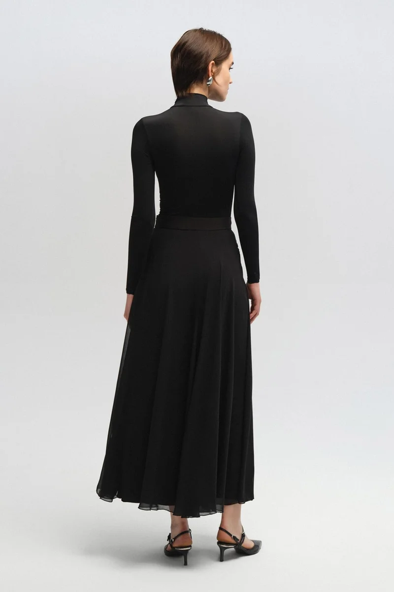 توتشي Touche Chiffon Skirt