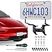 Wigoo Front License Plate Holder for Tesla Model Y Juniper AccessoriesNo Drill CameraCompatible Car Wash Safe AntiTheft License Plate Mount for Model Y Juniper Excludes Standard Performance - Image 2