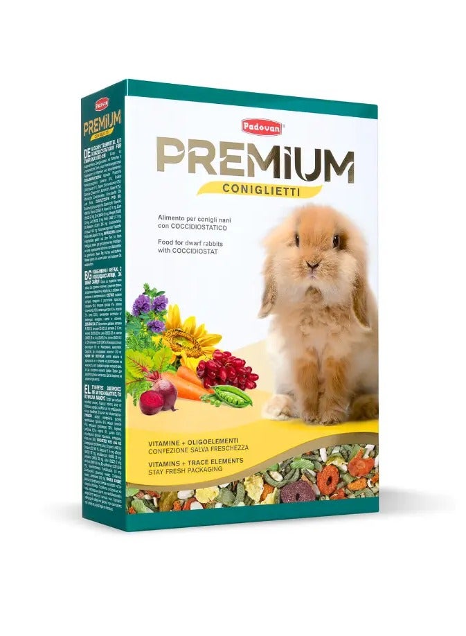 Premium Food For Coniglietti (Rabbit) 500gm