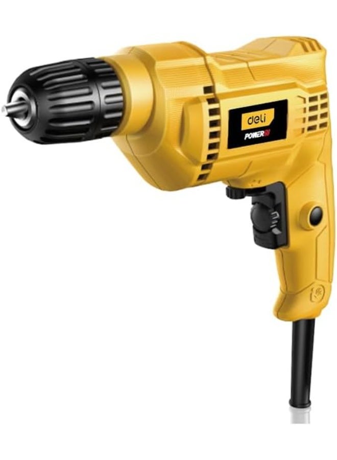 Deli Electric Drill 550W, 10mm – Compact Drill for DIY & Repair