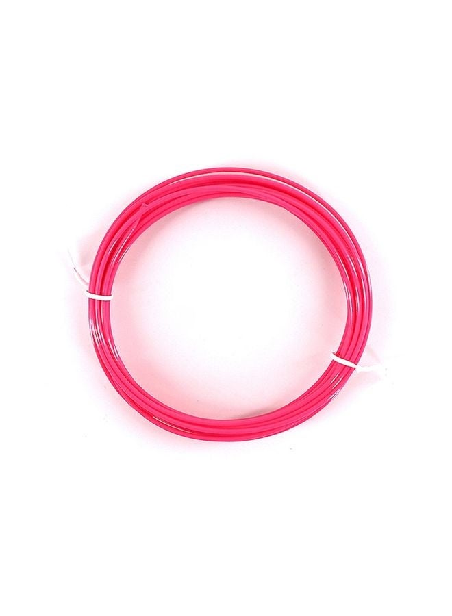 10m 1.75mm Normal Temperature PLA Cable 3D Printing Pen Consumables(Fluorescent Red) - Image 1