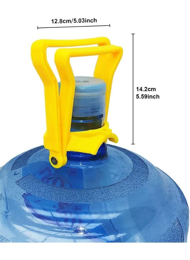 زوبا عبوة من 2 مقبض لزجاجة مياه الشرب - حامل زجاجة مياه 5 جالون - حزام رفع - حامل - تصميم مريح جديد ومحسن جودة ممتازة - Image 3