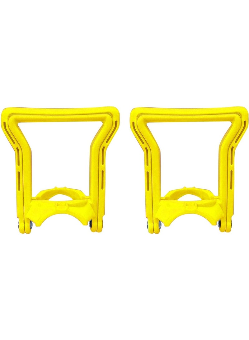 زوبا عبوة من 2 مقبض لزجاجة مياه الشرب - حامل زجاجة مياه 5 جالون - حزام رفع - حامل - تصميم مريح جديد ومحسن جودة ممتازة - Image 2