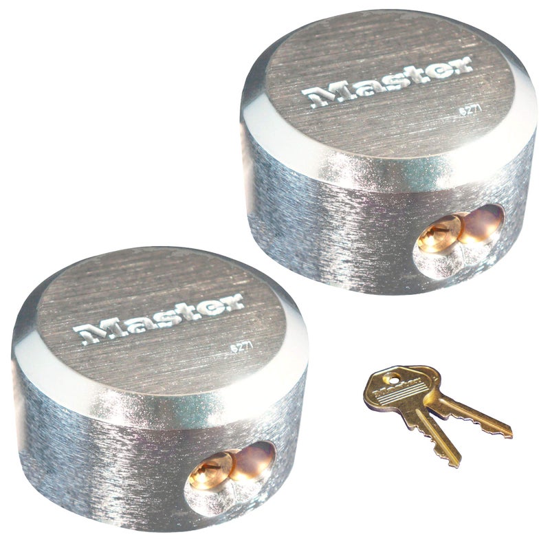 Master Lock Master Lock Pro Series Hidden Shackle Padlocks, Keyed Alike 6271NKA-2 w/BumpStop Technology  - Image 1