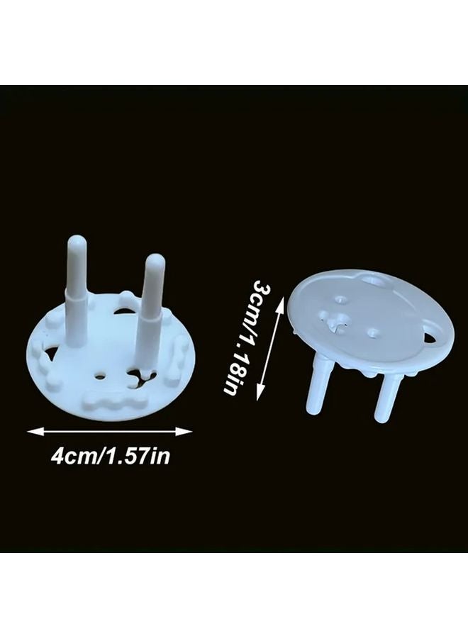 10pcs Cute Panda Power Socket Covers Safety Plug Guards Anti Electric Shock Protection - Image 4