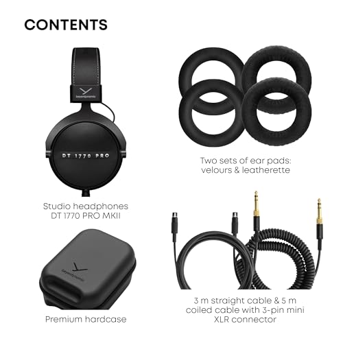 Beyer Dynamic سماعات الرأس الاستوديو الاحترافية beyerdynamic DT 1770 PRO MKII بتقنية تسلا المناسبة للتسجيل الاحترافي والمراقبة والتحرير (مغلقة) - Image 2