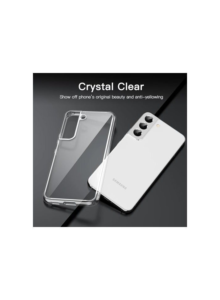 JETech Case for Samsung Galaxy S22+ / S22 Plus 5G 6.6-Inch, Non-Yellowing Shockproof Bumper Protective Phone Cover, Anti-Scratch Hard PC Back (Clear) - Image 3