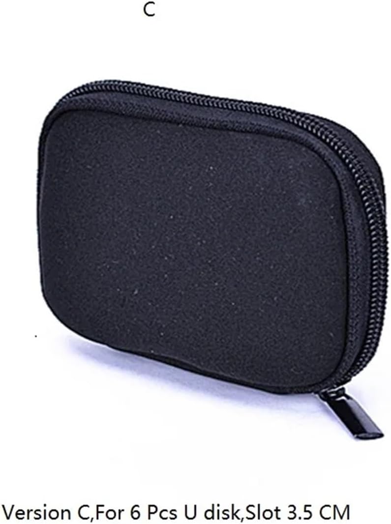 2 Pcs Layer USB Flash Drive Case Stick Carrying Thumb Memory Electronic Accessorie(ColorC) - Image 2
