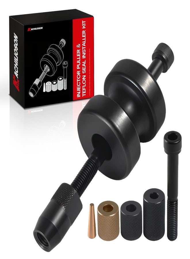 Achilioson Injector Puller & Teflon Seal Installer Kit - Compatible with BMW N14 N18 N54 N63, Replaces 130192 130193 130194 130195 - Image 1