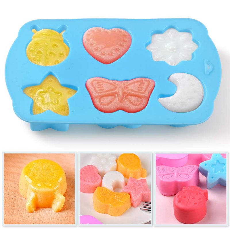 Newk Insects Silicone Candy Mold  4 Packs 6- Cavity Animal Butterfly Moon Star 3D Bakeware Mold  Nonstick Food Grade Mold For Candies  Chocolate  Ice Cube  Resin Craft - Image 3
