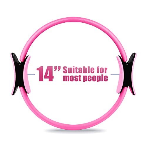 RitFit Pilates Ring Circle - 14 Inch Magic Fitness Circle for Toning Inner & Outer Thighs, Bonus Workout Guide Included - Image 2