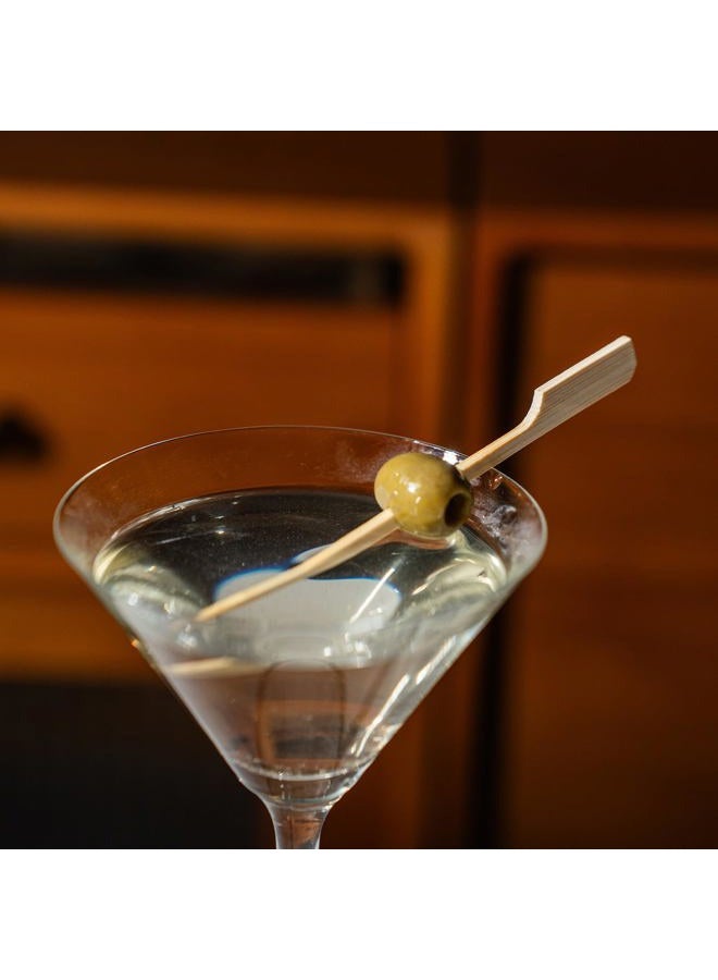 PuTwo Partywoo Cocktail Picks 4.7 Inch 500pcs Bamboo Fancy Skewers Toothpicks for Appetizers Food Drink Fruit Sandwich BBQ Charcuterie Boards Accessories Birthday Graduation Wedding Cocktail Party Supplies - Image 4