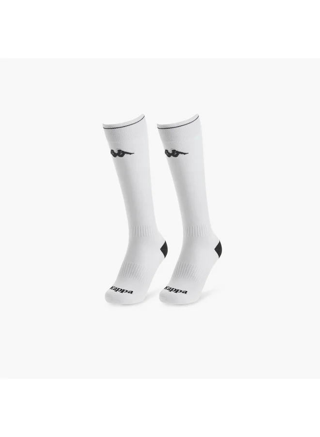 Kappa Men Logo Print Non Terry Socks - Set of 2