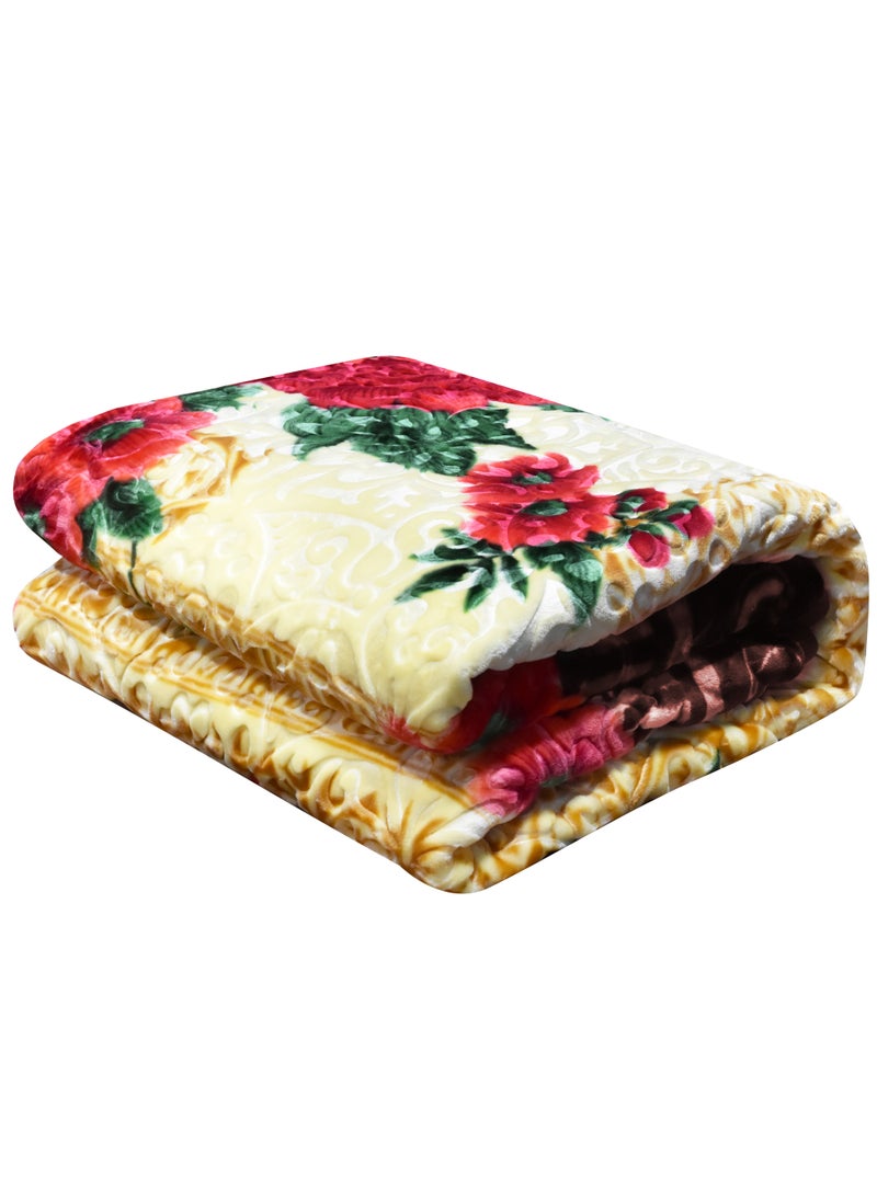 STARLIFE Double Ply Premium Korea Quality Blanket Made by 100% Polyester SPUN YARN Obtained from Virgin Polyester Which is Suitable for winter and Rainy Season 220*240CM 10LBS  - Image 2