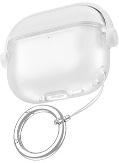 Tpu Clear Case Compatible With Airpods 4 2024 Wireless Earbuds Safety Lock Cover With Keychain