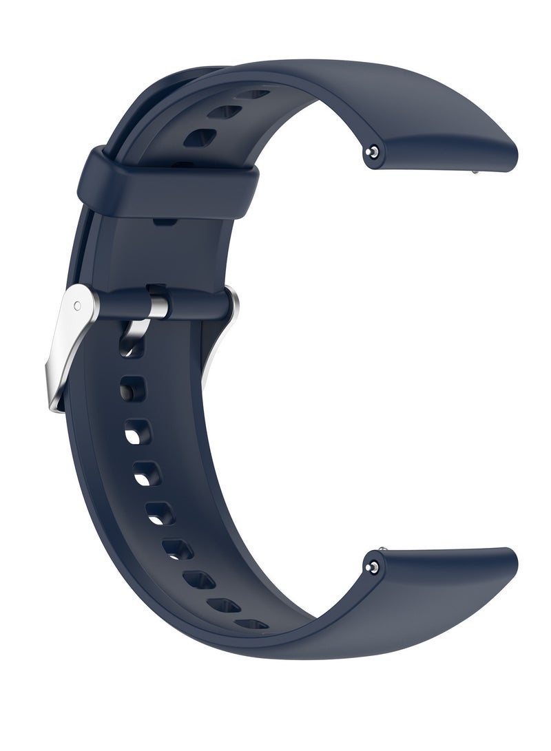 Huawei GT Xiaomi S3 Samsung CMF watch Pro2 Silicone strap CMF Pro2 silicone strap 20MM Navy blue