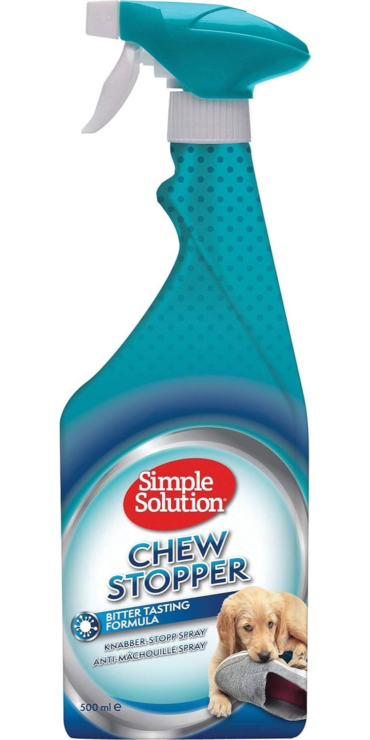 Simple Solution Chew Stopper Spray, Bitter Tasting Formula, 500 ml - Image 1