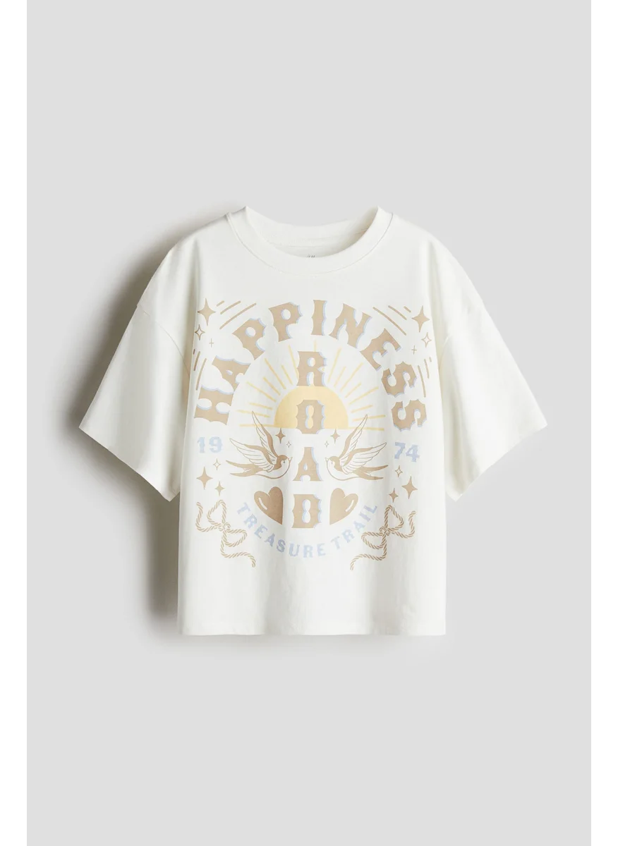 H&M Oversized Cotton T-Shirt