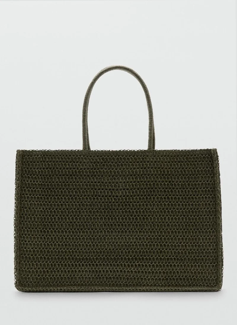 مانجو Natural Fibre Tote Bag
