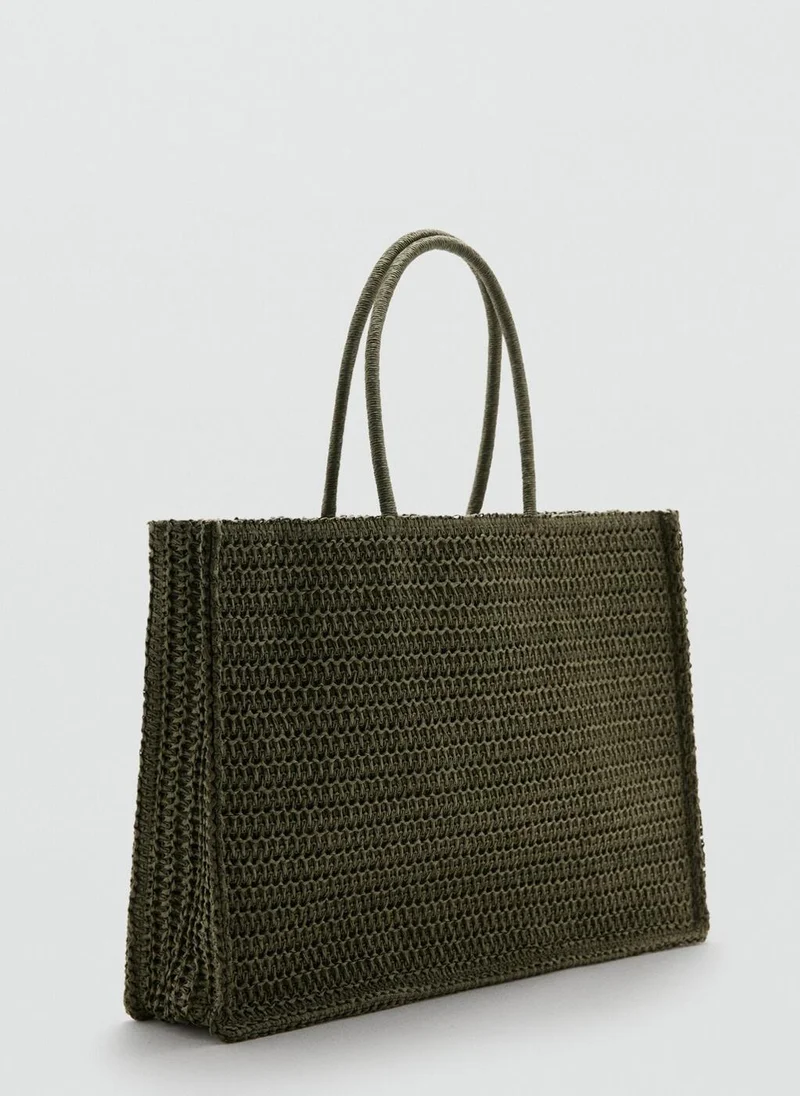 مانجو Natural Fibre Tote Bag