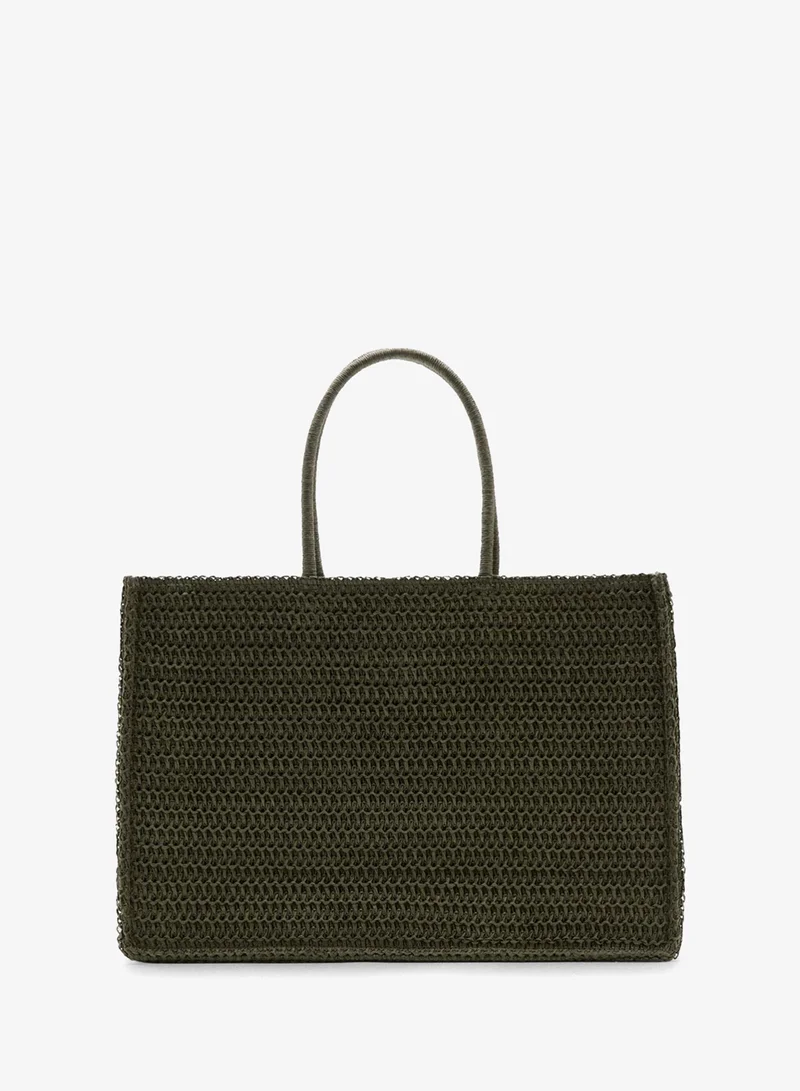 مانجو Natural Fibre Tote Bag