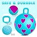 PlayZap Hopper Balls for Kids 36 Bouncy Ball with Handle Inflatable Bouncing Hopper Garden Hopping Toys Girls Boys Gifts - Image 4