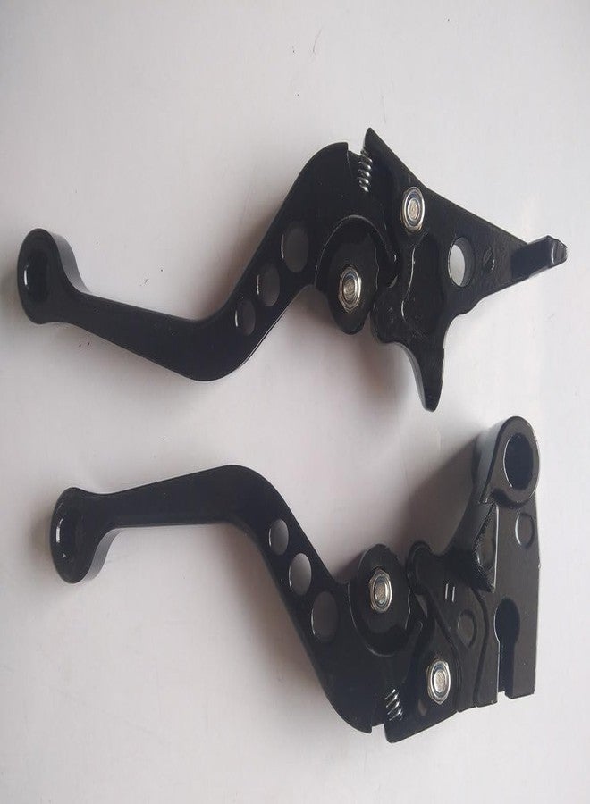 Autofetch Bike Adjustable Clutch and Brake Lever (Set of 2) (Black) Compatible with Bullet Battle Green - Image 4