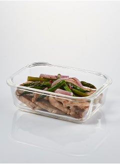 LOCK & LOCK LocknLock 630ml Oven Glass Rectangular Container – Durable, Microwave Safe Food Storage Solution  - Image 2