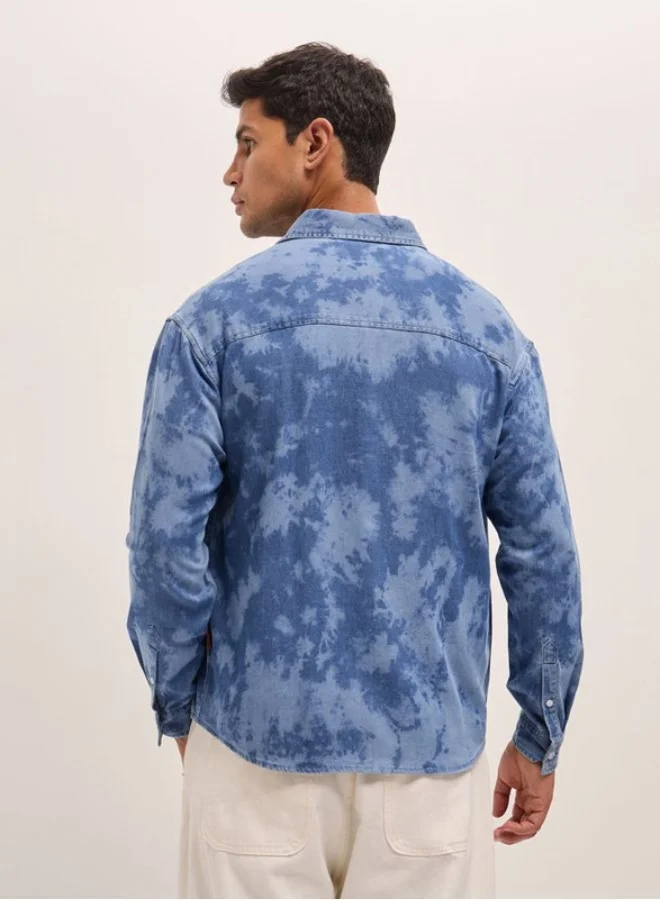 THE BEAR HOUSE Men's Shirt for Casual and Formal Wear | Classic Button-Down Style for Office, Daily Use, Travel, Events & All-Season Outfits | Versatile & Stylish Wardrobe Essential for Every Occasion