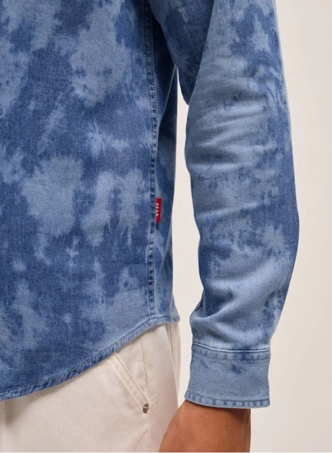 THE BEAR HOUSE Men's Shirt for Casual and Formal Wear | Classic Button-Down Style for Office, Daily Use, Travel, Events & All-Season Outfits | Versatile & Stylish Wardrobe Essential for Every Occasion