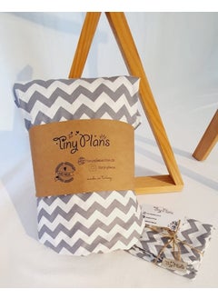 Tiny Plans 100% Cotton Star Pattern Elastic Baby & Kids Bed Sheet - Pillow Case Set  - Image 1