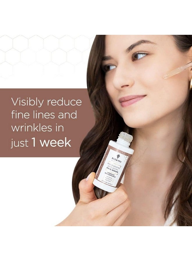 BEE & YOU BEE and YOU Anti Aging, Anti Wrinkle Face Cream Serum, Dark Spot Remover, Moisturizer, Pore Minimizer Skin Care, Bee Propolis Extract, Raw Honey, Bee Venom and Hyaluronic Acid, 1.0 fl. Oz - Image 3