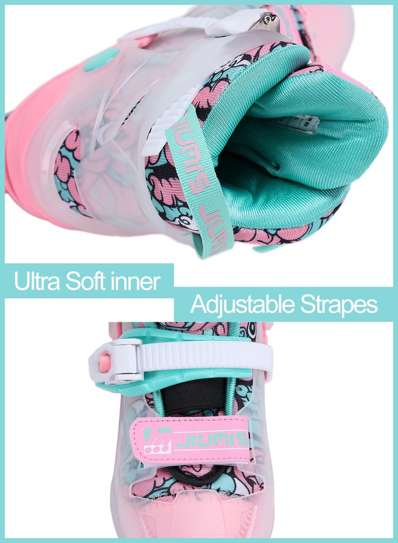 LIMOS Adjustable Inline Skates Roller Skating Shoes for Girls Boys Teenagers and Beginners - Image 5