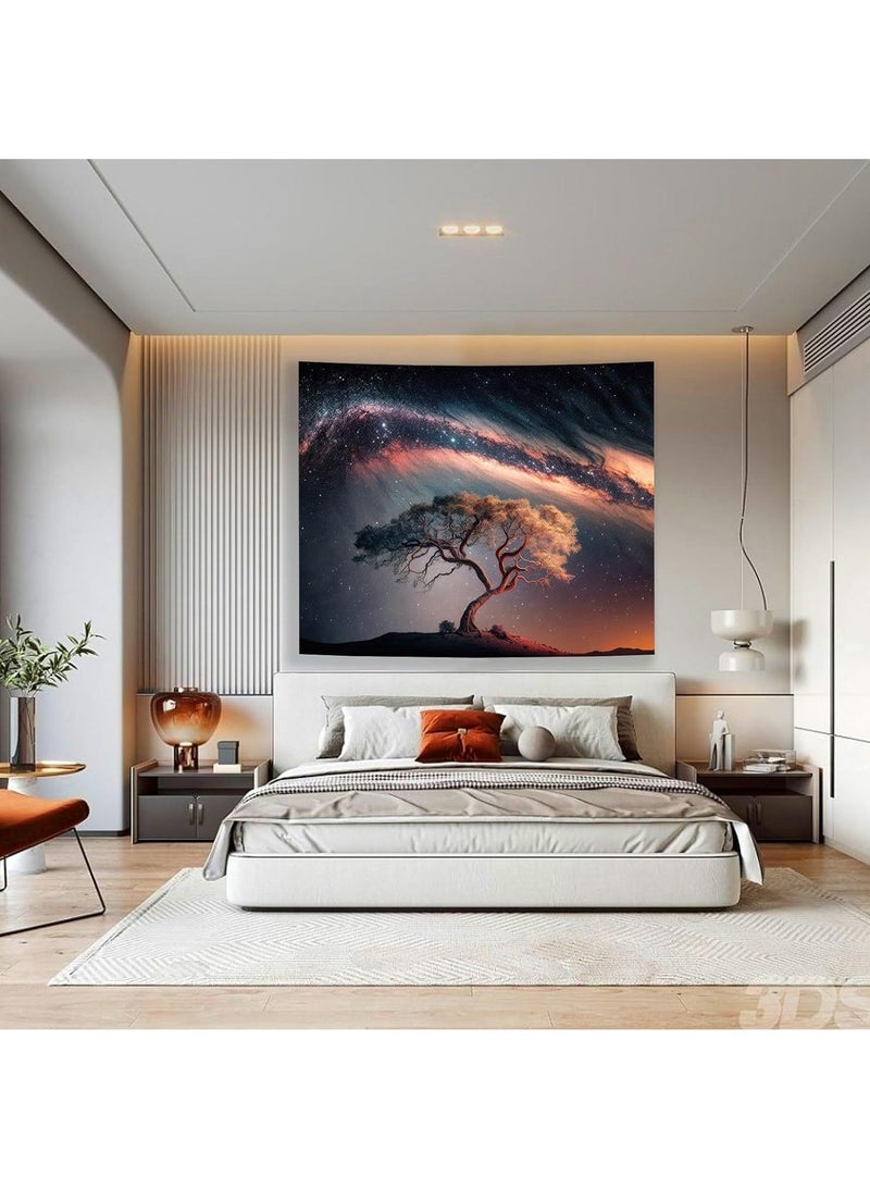 Y&D Wall Purple Light Decorative Cloth Hanging Cloth Tapestries Room Background Cloth Tapestries Wall Hanging-LS-HXD-100695x73 - Image 2