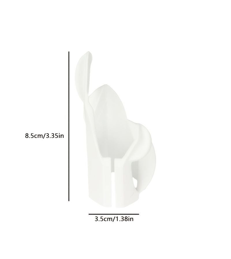 White Badminton Racket Grip Trainer Posture Corrector for Forehand Backhand Quick Grip Adjustment Improve Shot Accuracy Lightweight Training Aid for Beginners - Image 3