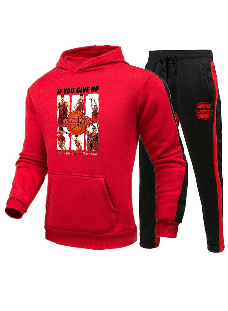 KUYING New Slam Dunk Hoodie Pants Set  - Image 1