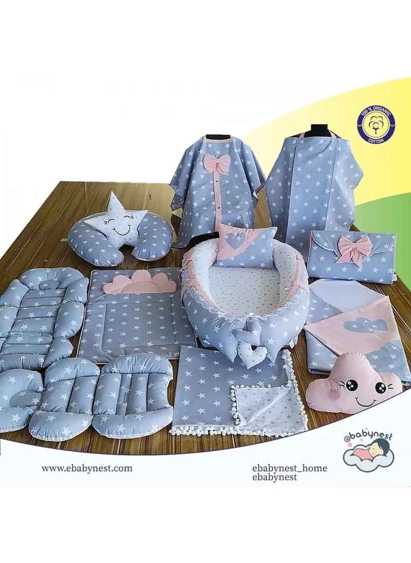 Ebabynest Bigstar Series Gray Powder Set of 15