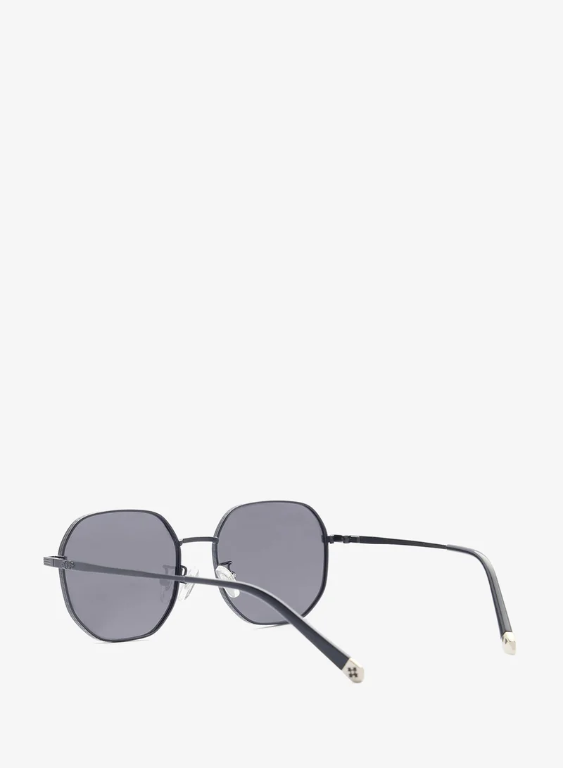 Seventy Five Polarized Lens Square Aviatoe Sunglasses