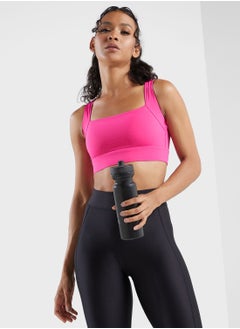 Back Cut Out Sports Bra With Hook Fastening