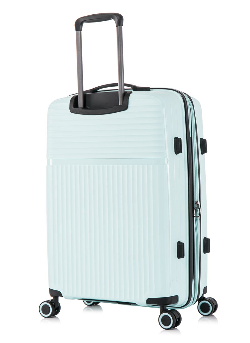 Light Weight PP Fashion Trolley Luggage Set of 3 Expandable Hard Case Suitcase with Safe Zipper and 4 Quite 360° Double Spinner Wheels CP002 Sapphire Mint - pzsku/Z978F07E9F51DCF900379Z/45/_/1696405140/4c137122-28fc-446b-9416-d18bc73df81e