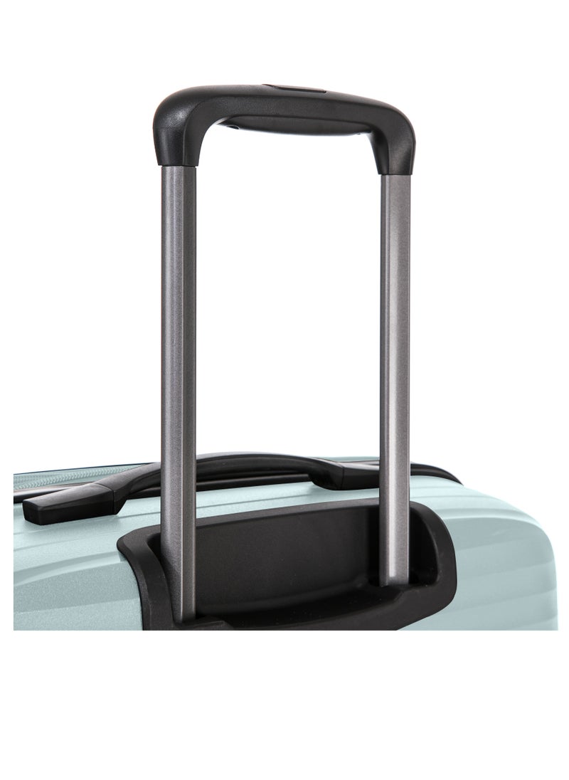 Light Weight PP Fashion Trolley Luggage Set of 3 Expandable Hard Case Suitcase with Safe Zipper and 4 Quite 360° Double Spinner Wheels CP002 Sapphire Mint - pzsku/Z978F07E9F51DCF900379Z/45/_/1697284041/51d8ba69-64b6-424b-be8b-873341c8d315
