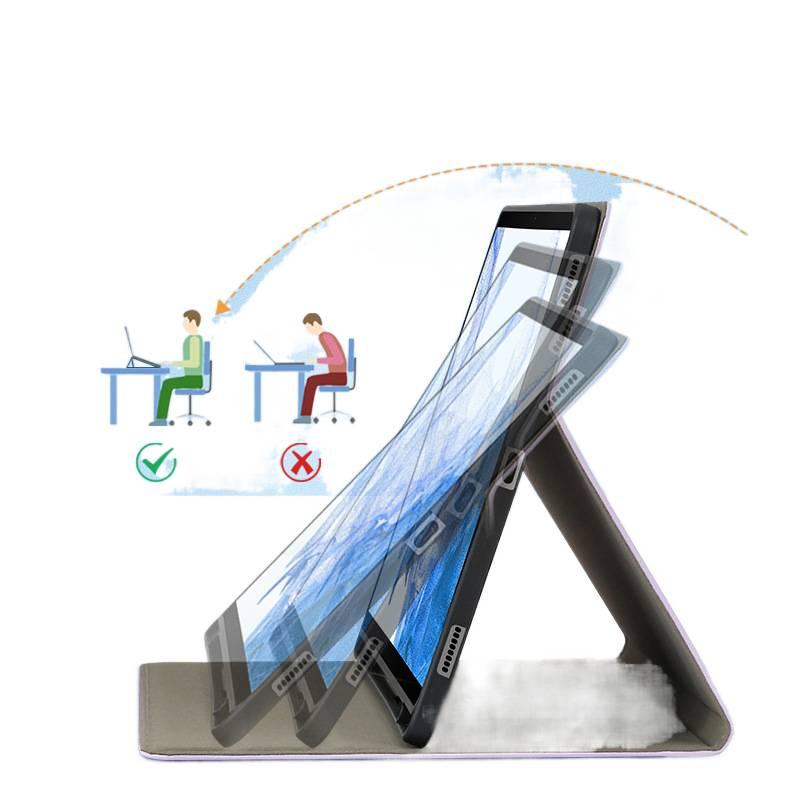 DGG Black Smart iPad Case Compatible with Multiple iPad Models with Pencil Holder - Image 3